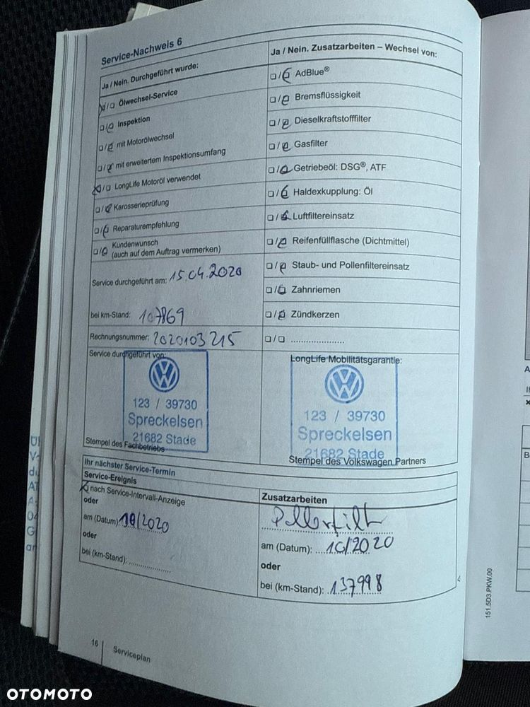 Volkswagen Touran 1.6 TDI DPF BlueMotion Technology Life - 30