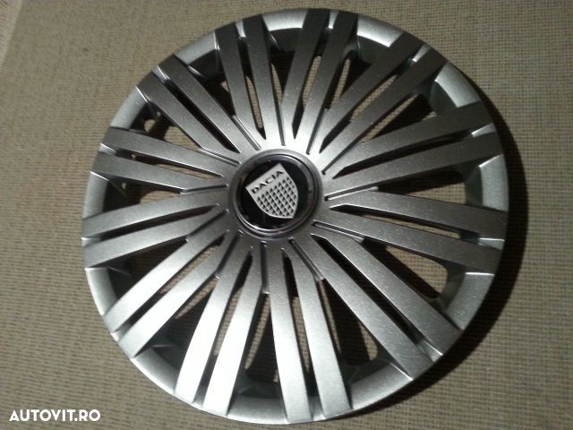 Capace roti DACIA r14  la set de 4 buc ,Capace janata aliaj - 1