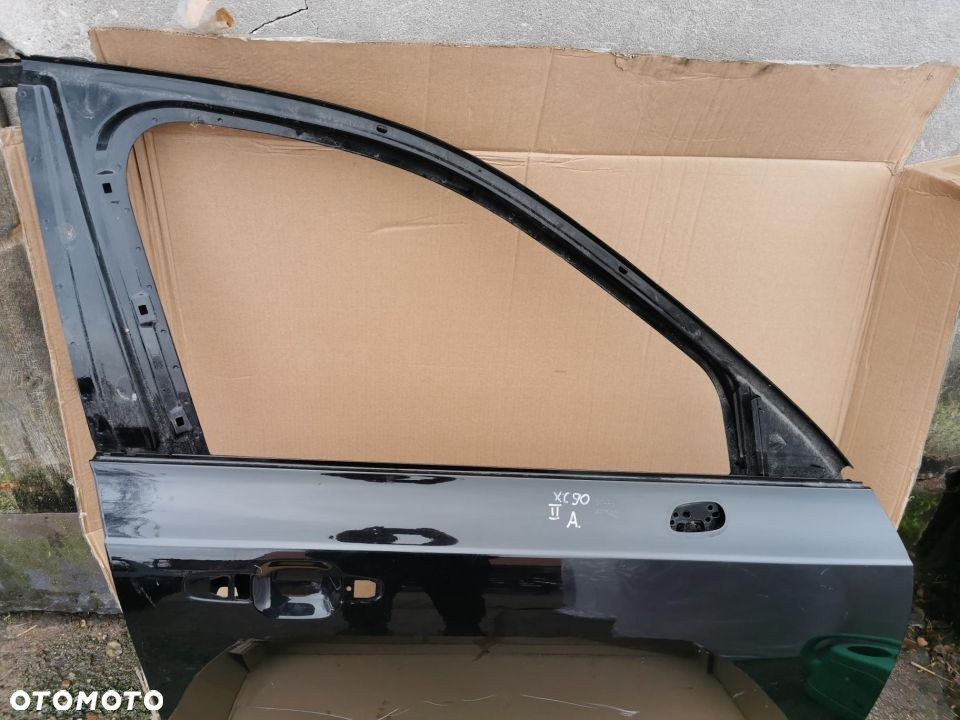 DRZWI PRZÓD PRZEDNIE PRAWE RH VOLVO XC90 II 2 14+ CZARNE ORYGINAŁ - 2