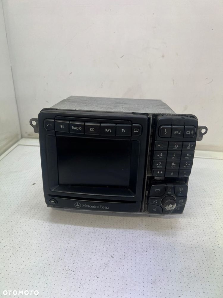 MERCEDES S-KLASA W220 02- RADIO NAVIGACJA A2208270442 8638204257 7612001571 - 1