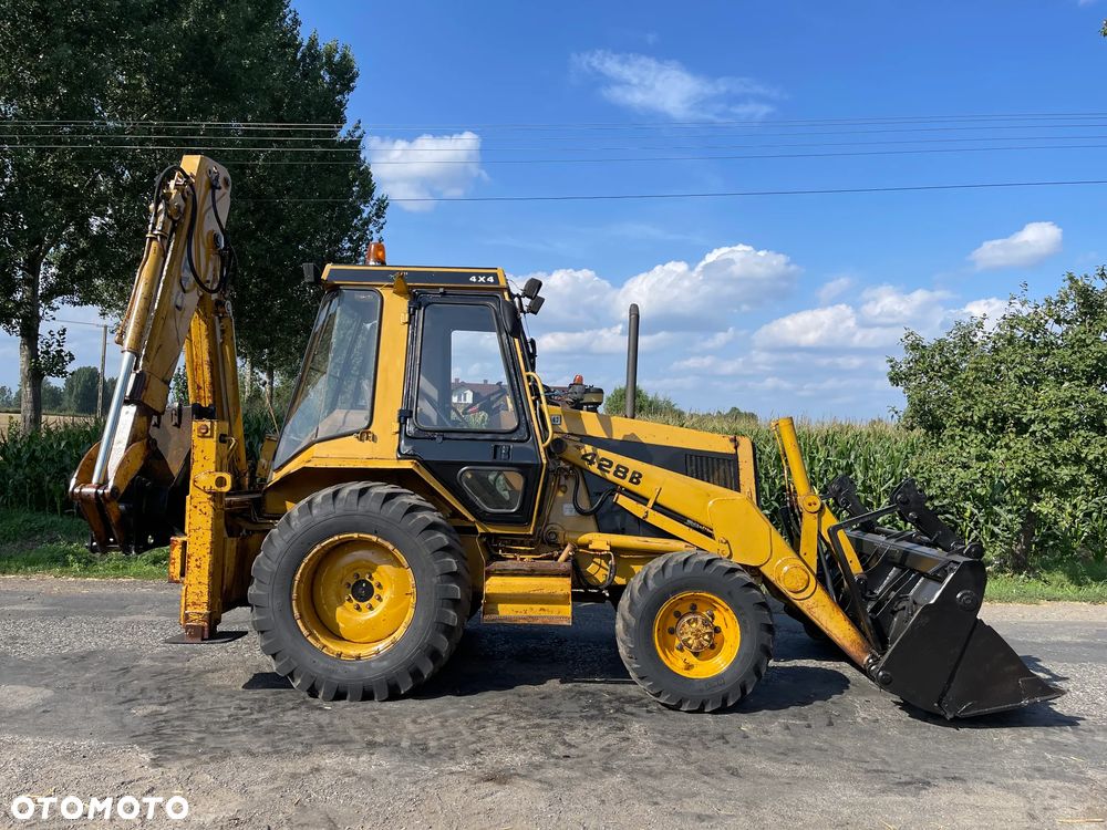 Caterpillar Koparko Ładowarka Cat 428B Caterpillar 428 Koparka Teleskop Krokodyl Widły - 1