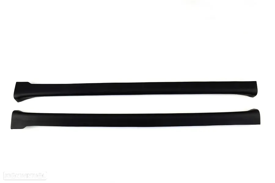 Kit completo para VW Golf 4 / IV 98-03 R32 look em plástico ABS e fibra (para-choques frontal + traseiro + embaladeiras + aileron) - 33