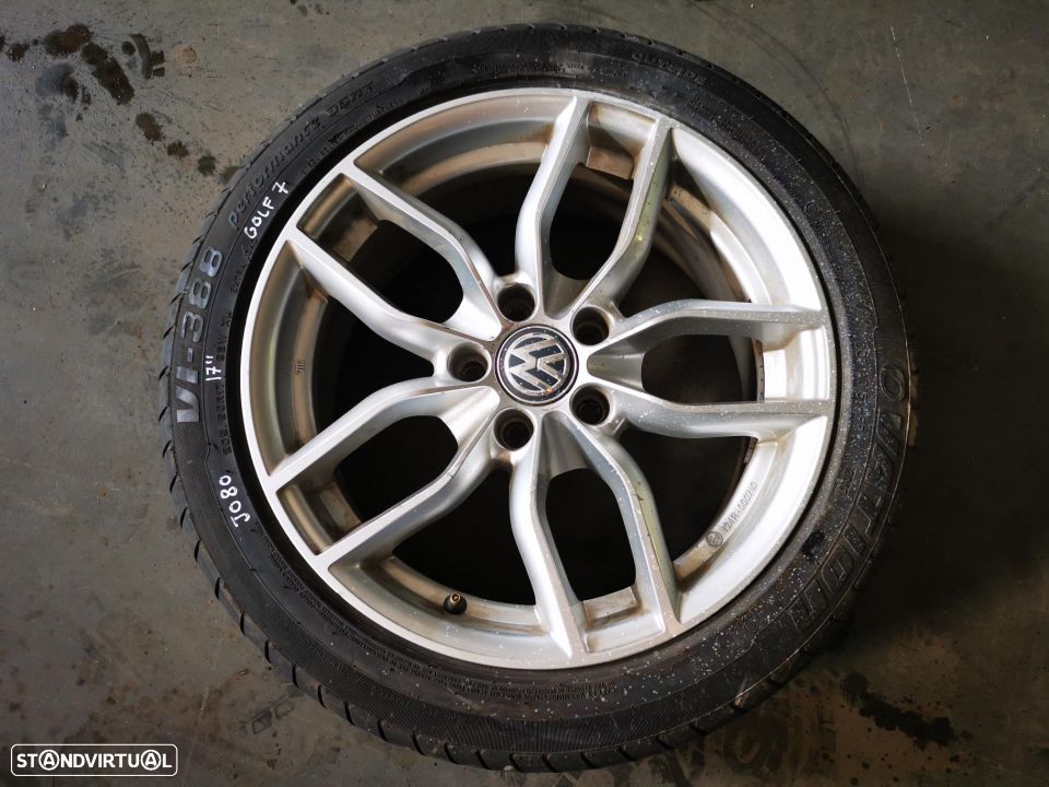 VW GOLF VII 7 JANTE 17 POLEGADAS (UNIDADE) J080 - 1