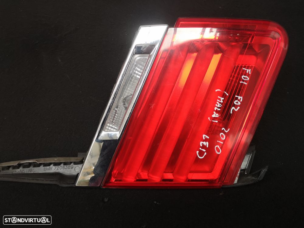 Farolim traseira esquerda Led no mala BMW7 F01 F02 2008-2012 - 1