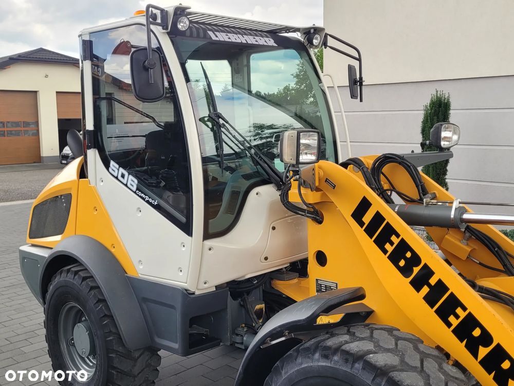 Liebherr L 506 C / widły + łyżka otwierana / centralne smarowanie / - 7