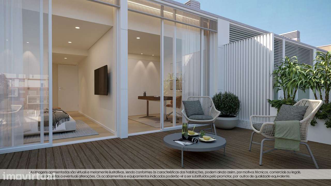 Apartamento T3 Novo c/ terraço - Vila Nova de Gaia - Grande imagem: 2/23