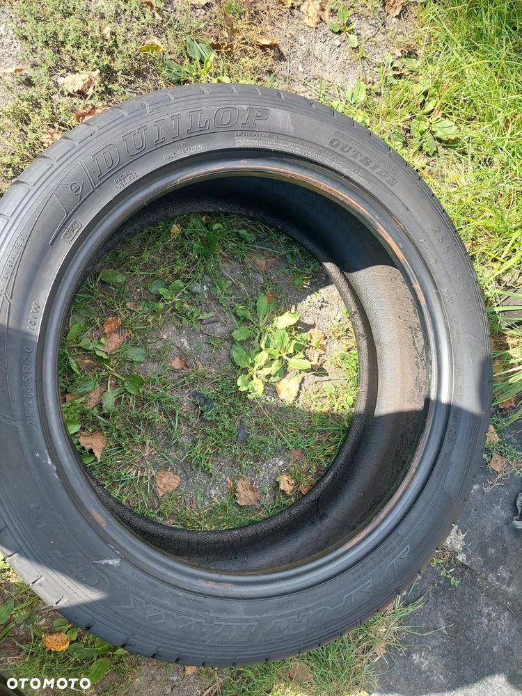2 sztuki Opony LETNIE 255 45 20 DUNLOP SP SPORT MAXX GT Montaż Gratis! Bardzo Ładnie 5mm! - 9