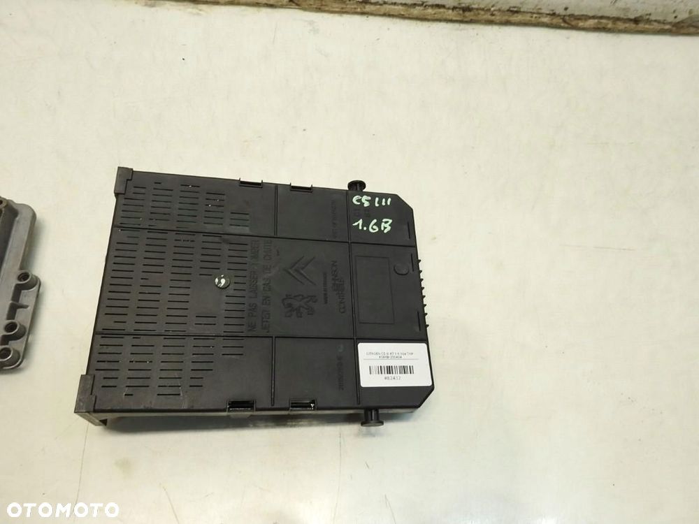 ZESTAW STARTOWY IMMO KOMPUTER CITROEN C5 III X7 1.6 THP 9676962780 - 9