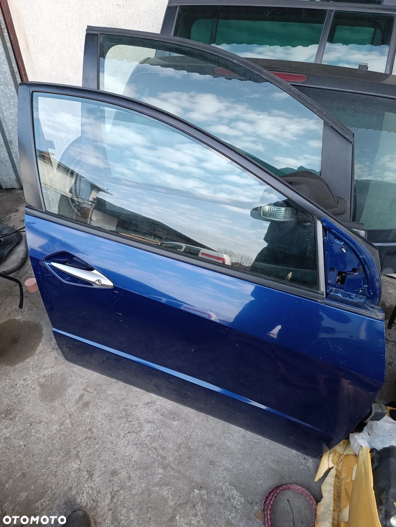 DRZWI PRAWY PRZÓD HONDA CIVIC VIII 8 UFO HB 5D B548P KOMPLETNE - 1