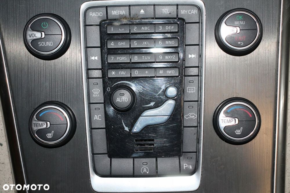 VOLVO V60 S60 XC60 XC70 PANEL RADIA, KLIMATYZACJI - 1