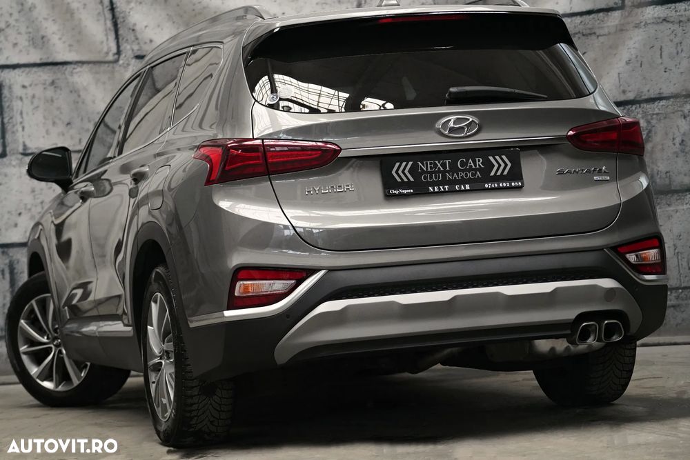 Hyundai Santa Fe blue 2.0 CRDI 4WD Premium - 4