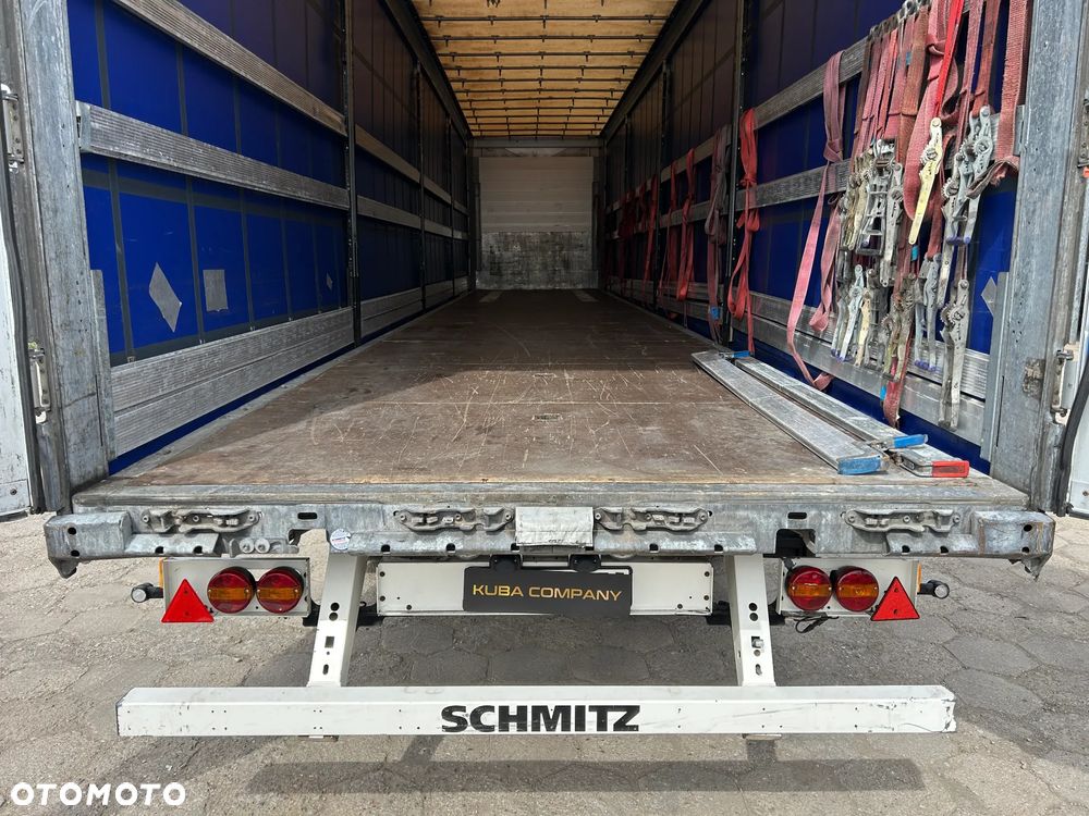 Schmitz Cargobull FIRANKA PODNOSZONY DACH NOWE PLANDEKI / 657 841 KM PRZEBIEGU / BARDZO ŁADNE OPONY / Z PEŁNYM WYPOSAŻENIEM DO ZAŁADUNKU / UCHWYTY PROMOWE / DOSTĘPNE 20 SZTUK KOLORY SREBRNY - NIEBIESKI - CZERWONY !! - 34