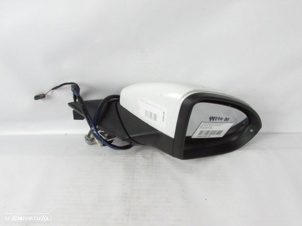 Retrovisor Completo Direito Seminovo/ Original VW GOLF VII (5G1, BQ1, BE1, BE2)/... - 1