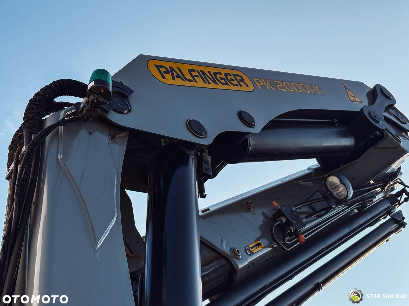 Mercedes-Benz AROCS 1851 4x4 PALFINGER PK 20002 HDS Żuraw Crane Kran - 13