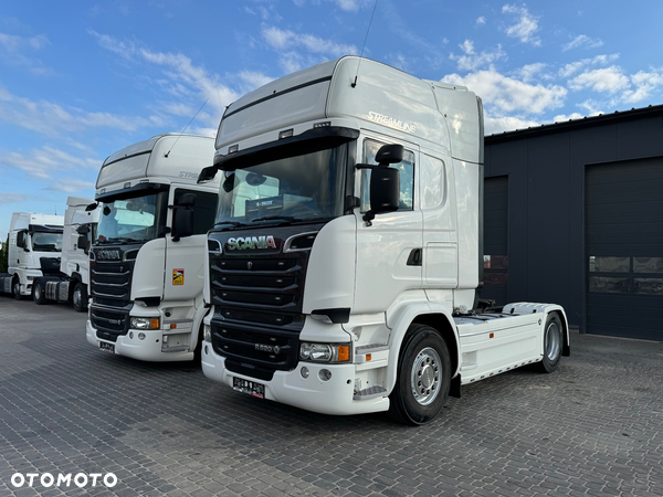 Scania V8 520 Klima postojowa Stan Idealny Nowe opony
