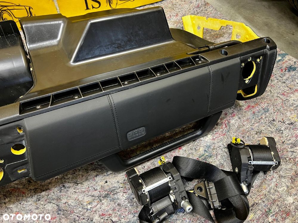 DESKA KOKPIT SKÓRA PASY PODUSZKI AIRBAG MERCEDES G63 AMG W463 LIFT LHD - 15