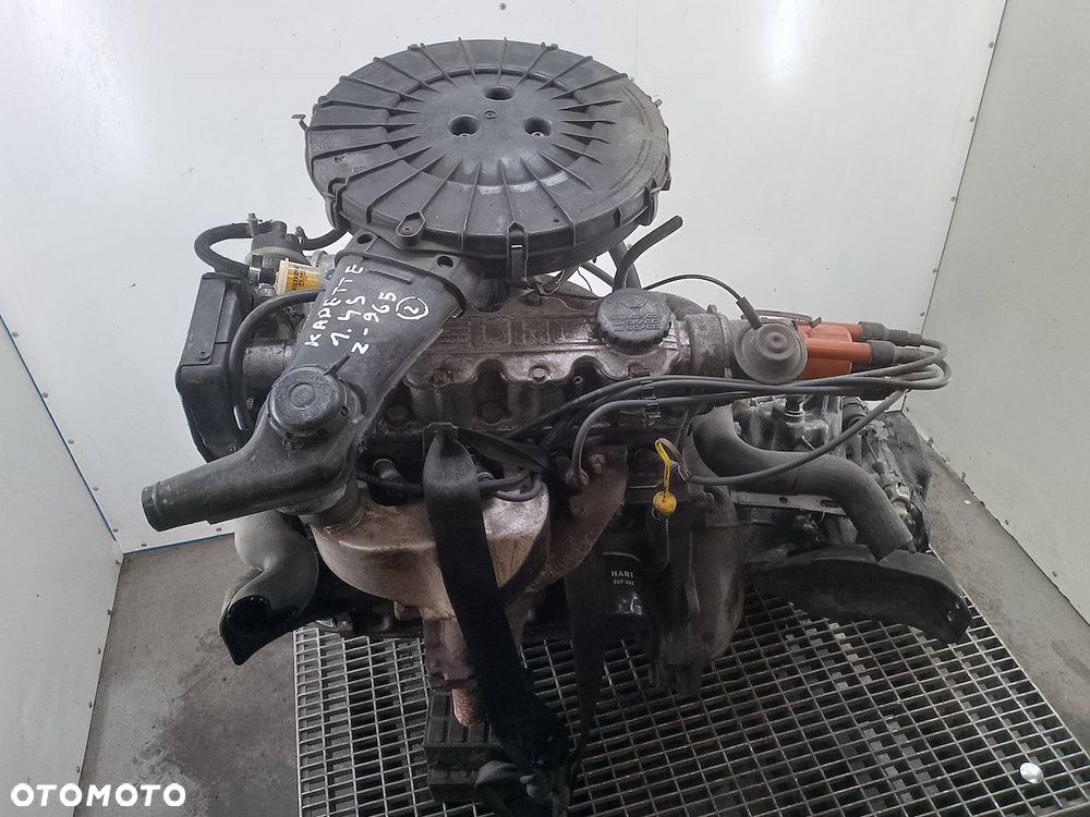 SILNIK KOMPLETNY+ SKRZYNIA BIEGÓW OPEL KADETT E W418  14NV 1.4 S - 1