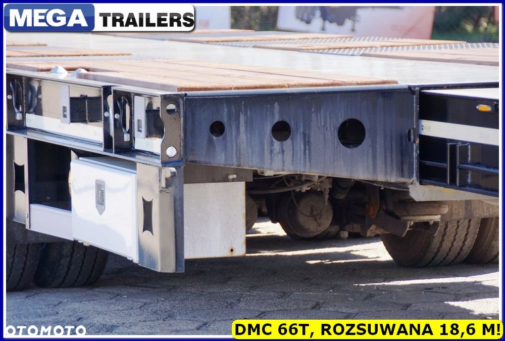 Inny Niska podłoga DMC 66,0 TON, ROZCIĄGANA 18,60 M - pod KONTENERY !!! - 22