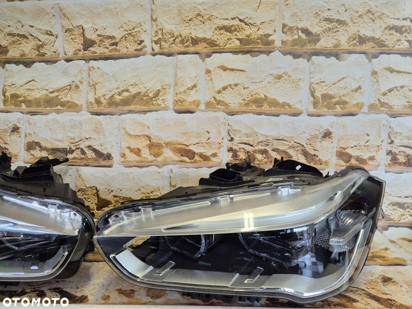 bmw x1 f48 full led lewa /prawa lampa europejska na wentylator - 14