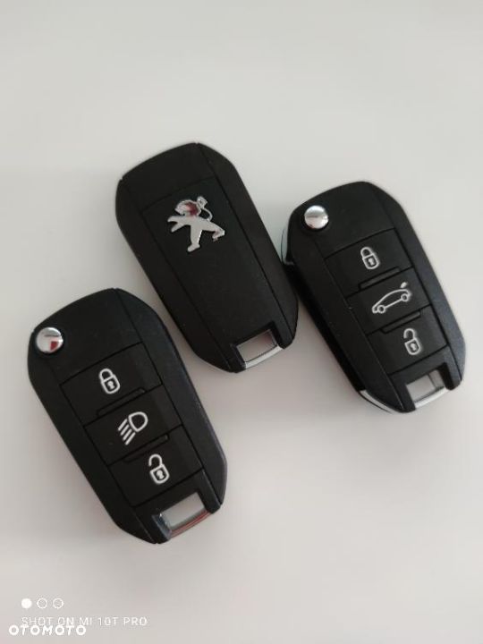 Kluczyk PEUGEOT 207 208 307 308 508 Expert Partner Boxer Kodowanie Gratis - 2