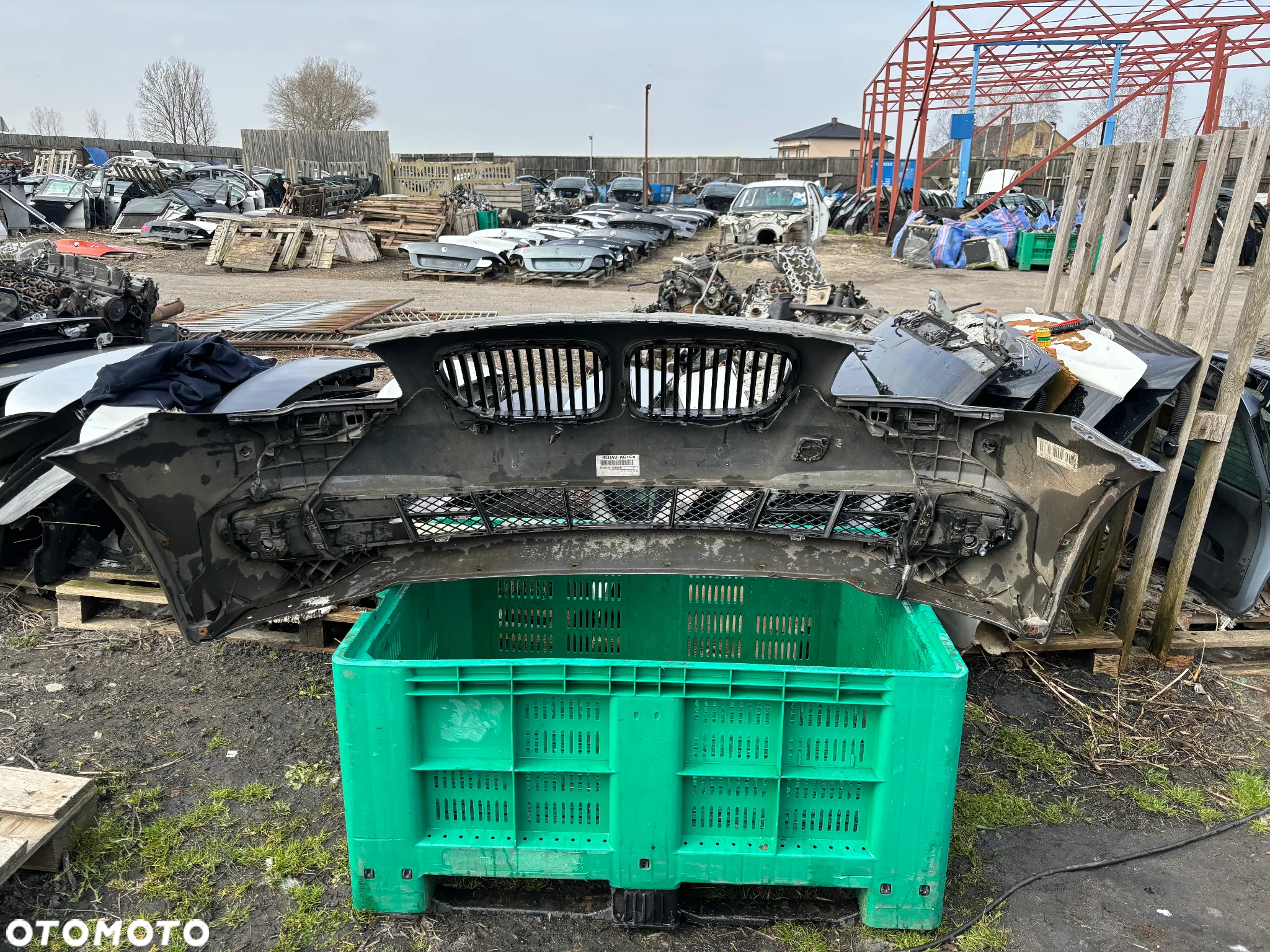 BMW 5 F10 F11 ZDERZAK PRZÓD KOMPLETNY A52 - 7