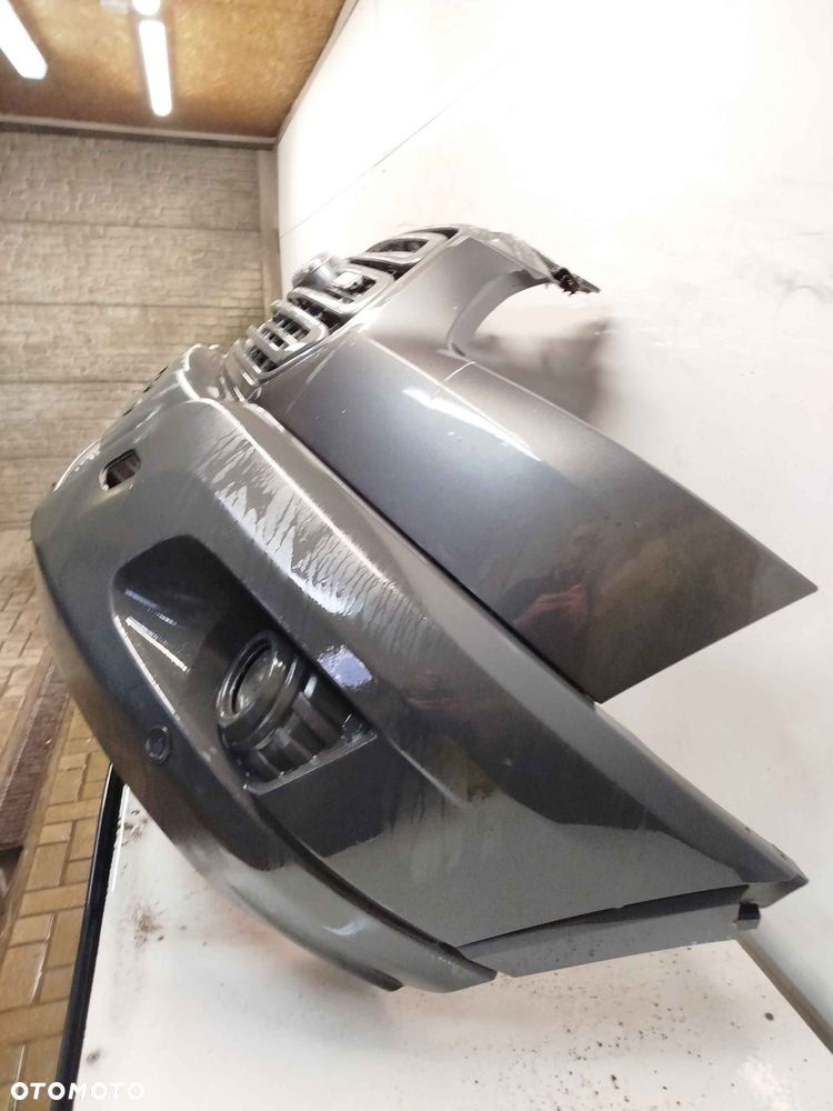 ^ ZDERZAK PRZÓD PRZEDNI FORD TRANSIT MK.8 8 VIII SZARY GRAFITOWY PDC CZUJNIKI HALOGENY - 3