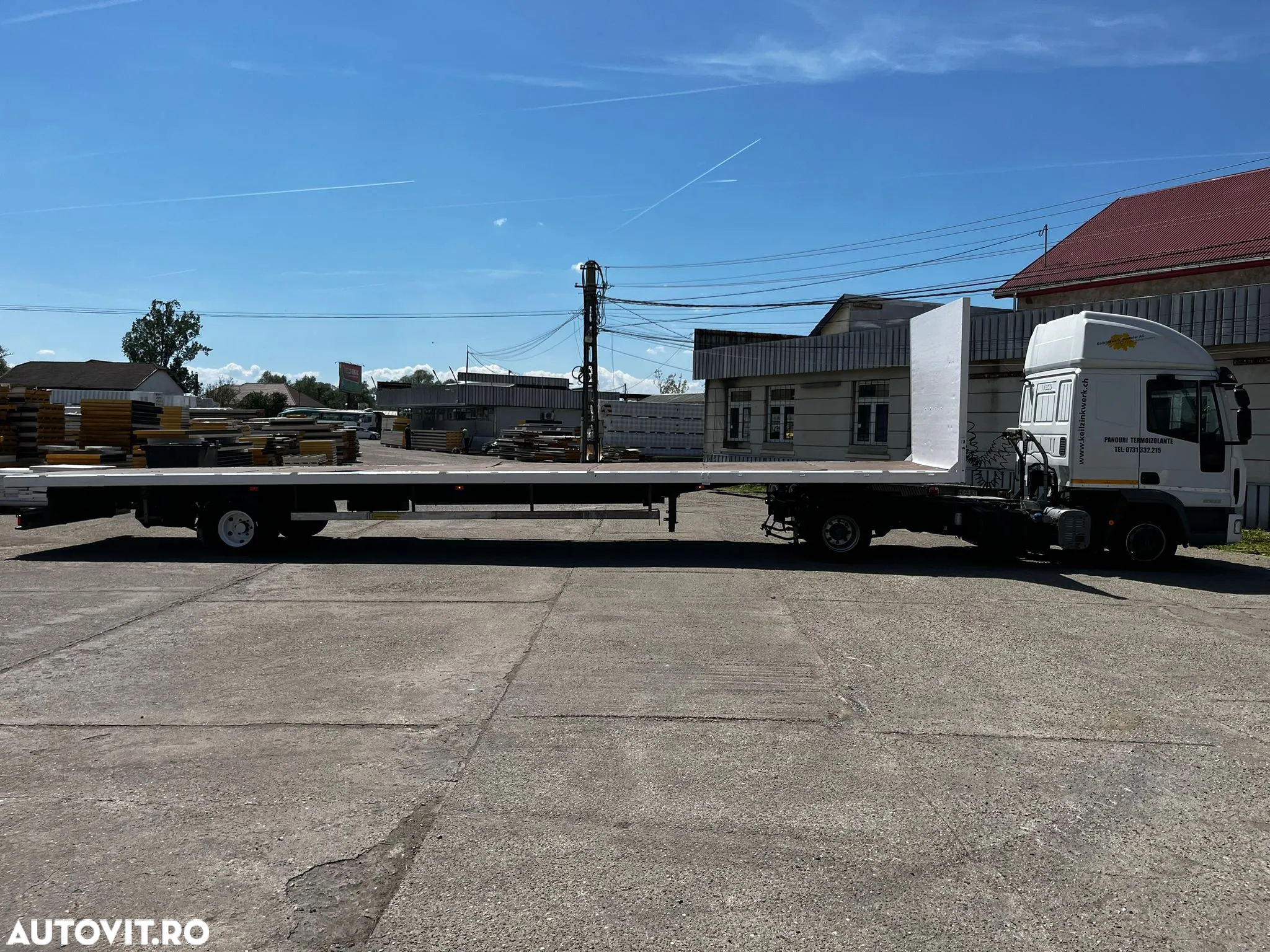 Iveco EuroCargo 80E22 + Semiremorca Eisel - 2