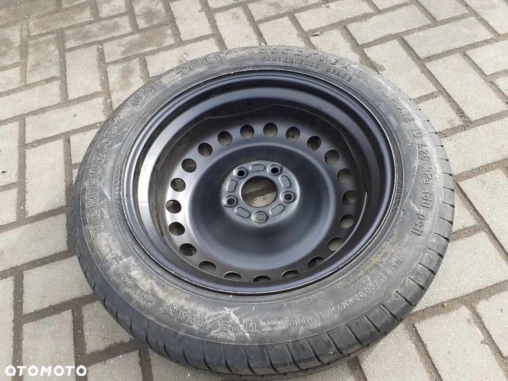 # DOJAZDÓWKA KOŁO DOJAZDOWE ZAPAS ZAPASÓWKA FORD 5X108 - 4