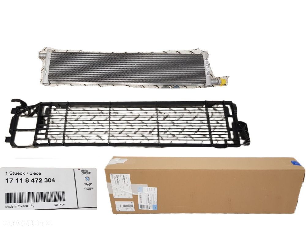 FABRYCZNIE NOWA ORYGINALNA CHŁODNICA WODY RAMKA DIESEL BMW X3 G01 X4 G02  8472305 8472304