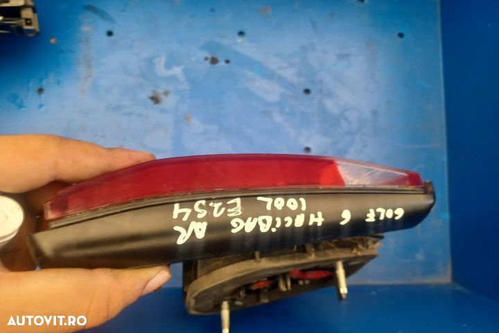 Lampa / Tripla stop stanga pe hayon Volkswagen VW Golf 6 [2008 - 2015 - 2