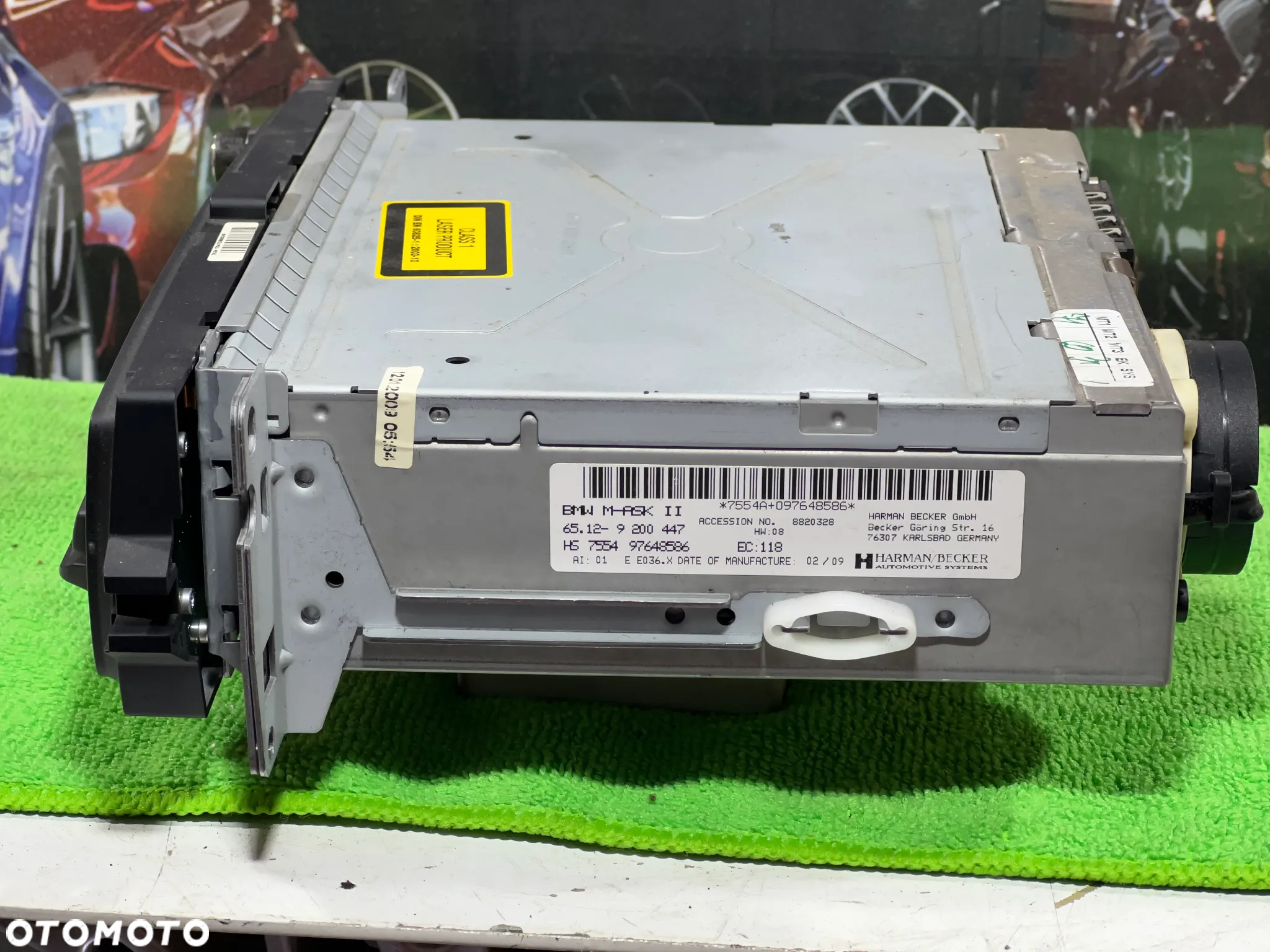 BMW E87 E90 LCI RADIO CZYTNIK NAWIGACJA 9200447 - 6