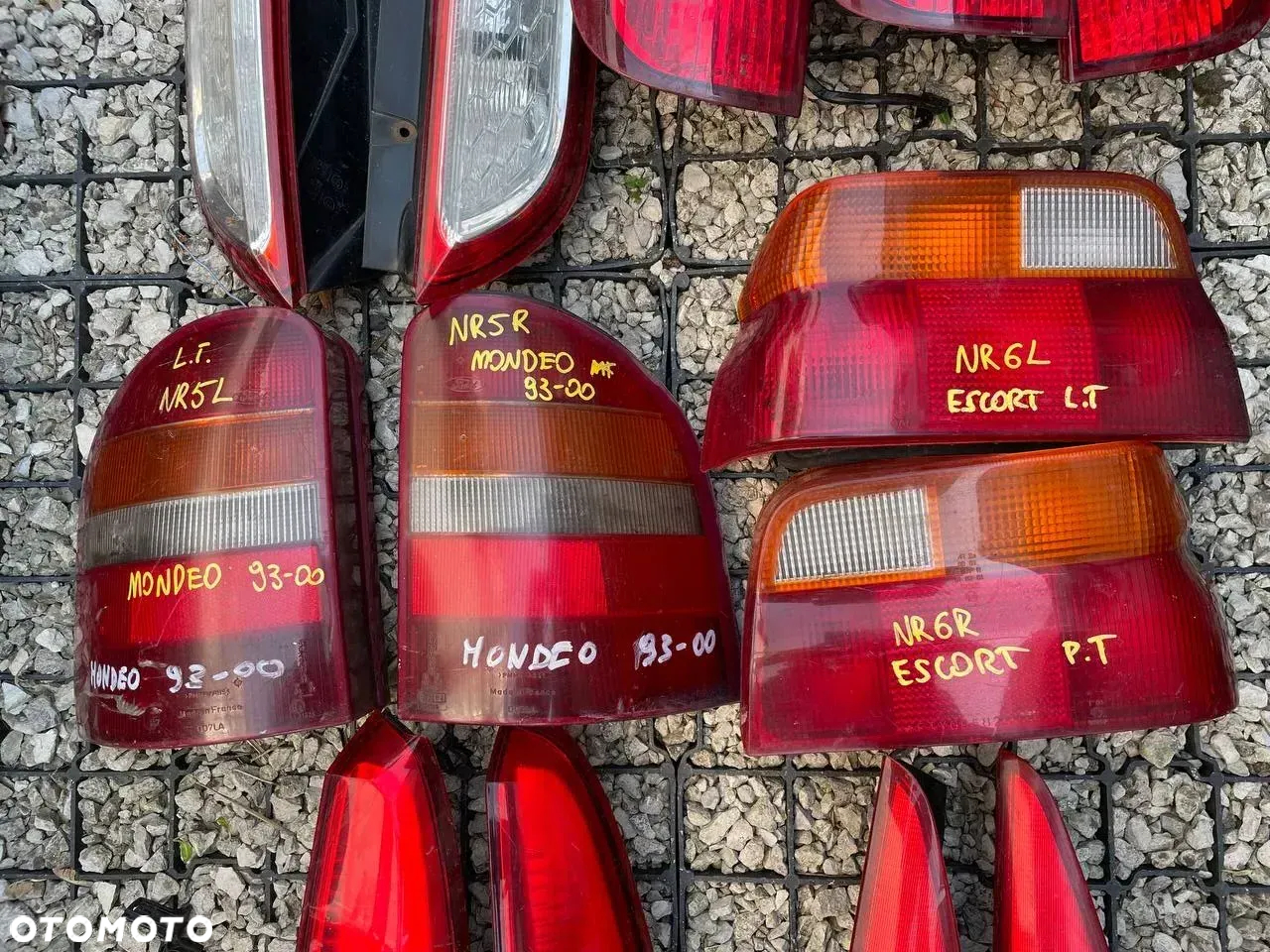 LAMPY TYŁ LEWE PRAWE FORD LAMPA PRZECIWMGIELNA ZDERZAKA - 9
