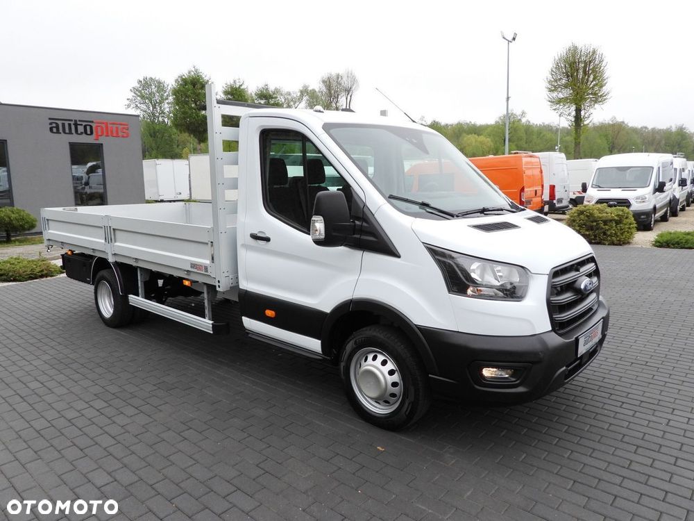 Ford TRANSIT SKRZYNIA 8 PALET TEMPOMAT BLIŹNIACZE KOŁA KLIMATYZACJA  170KM - 5