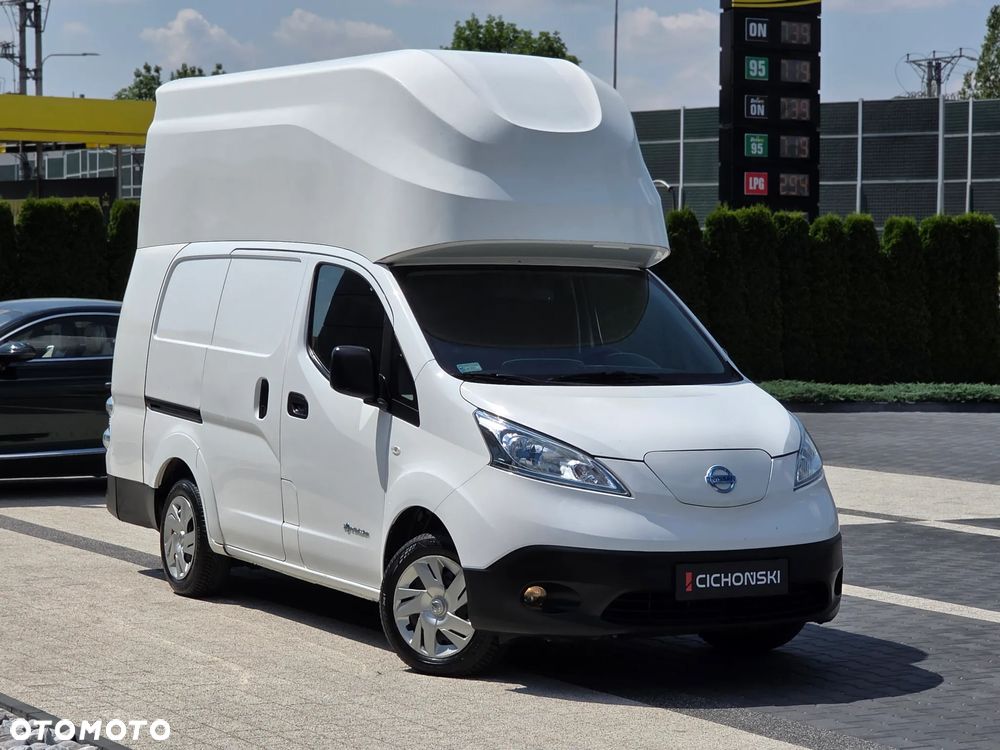 Nissan NV 200 Electric InPost e-NV200 XL VOLTIA I BEZWYPADKOWY z Polskiego Salonu I Ładny Egzemplarz I Serwisowany I Pełna Faktura Vat 23% - 33