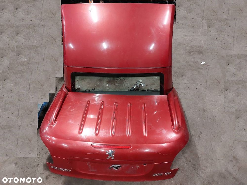 DACH SKŁADANY SZTYWNY KLAPA PEUEGOT 206 CC EKQ - 1