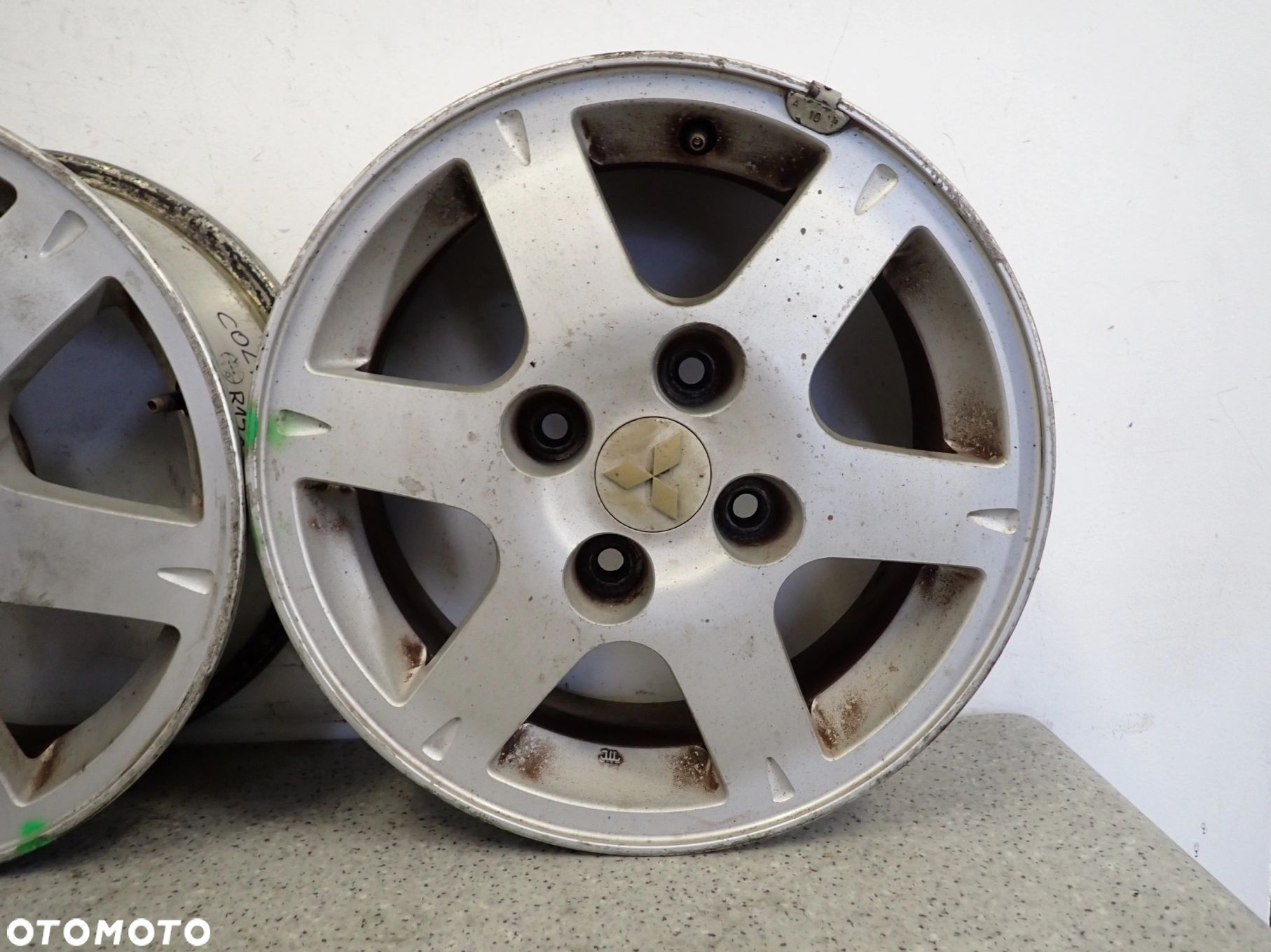 MITSUBISHI COLT CZ3 04-12 FELGI ALUMINIOWE ALUFELGI 15x6J - 5