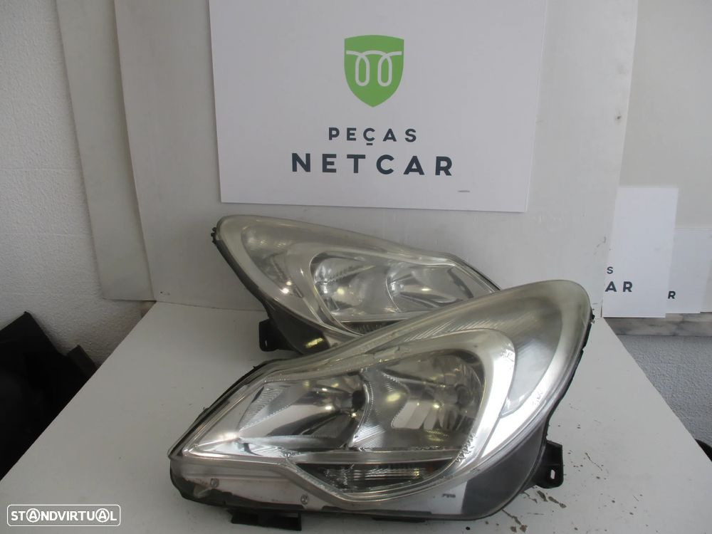 Farol optica opel Corsa D 2012 - 1