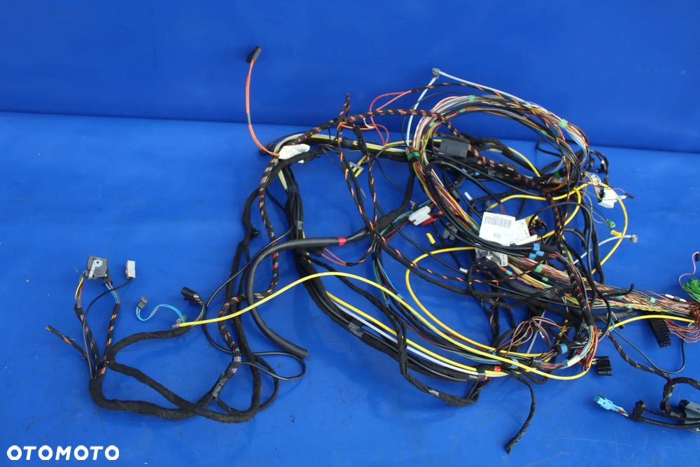Wiązka lewa instalacja przewody z bagażnika kable OE Mercedes SL R230 W230 - 9