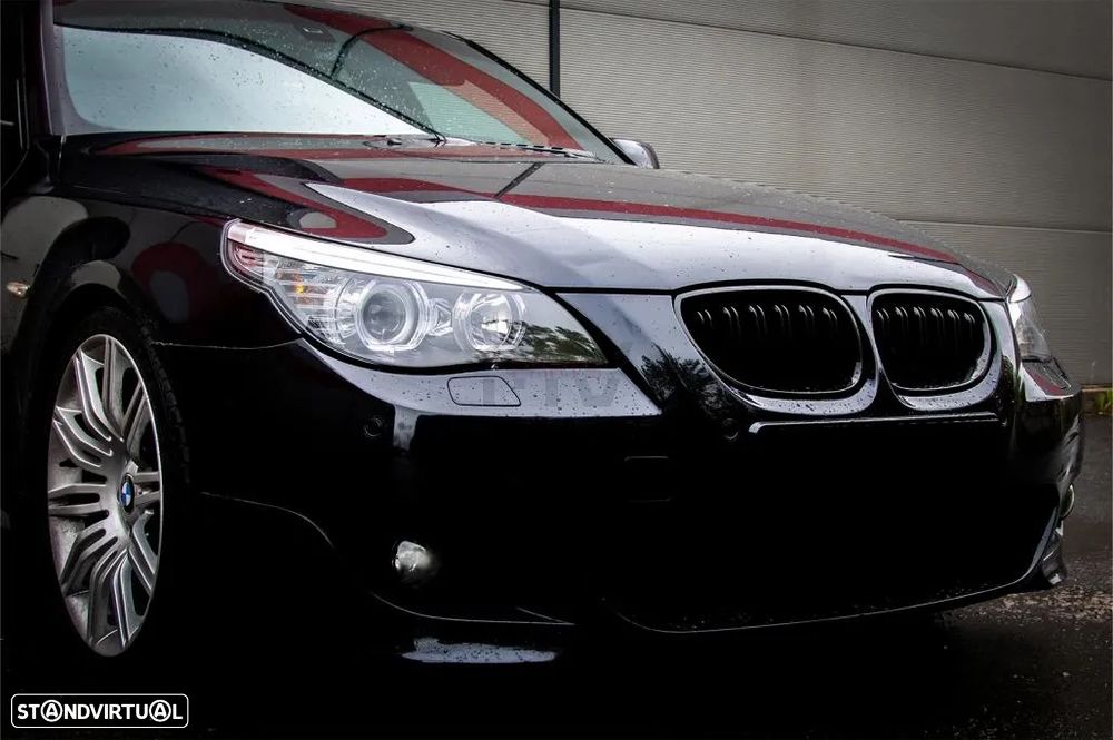 Faróis Bmw Série 5 E60 E61 (2003 a 2006) Look Xenon - 7