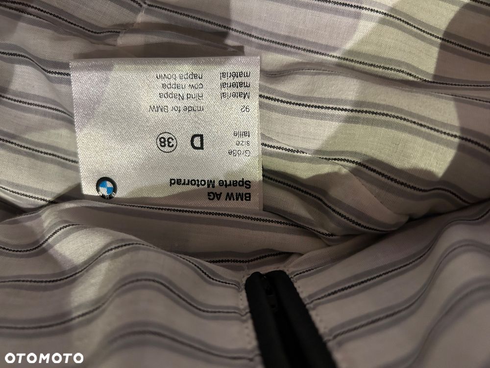 Kurtka motocyklowa BMW skórzana M Ramoneska - 10