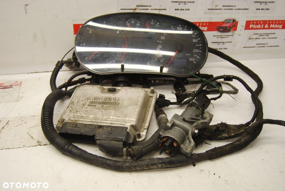 ZESTAW STARTOWY 1.9 TDI ASZ + PROGRAM 190KM AUDI A3 8L FIS - 2