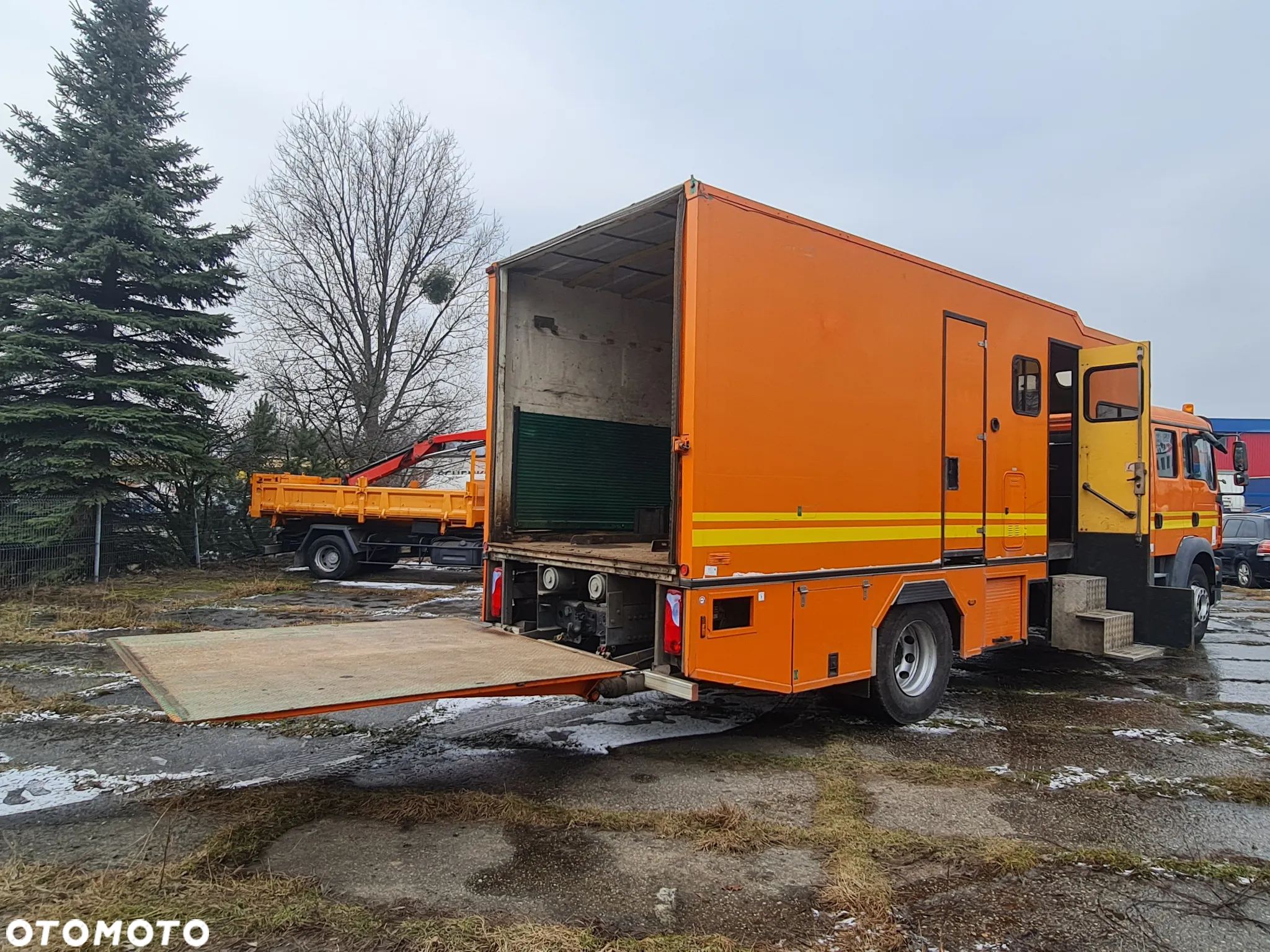 MAN 18.224 Kamper Camper Klima Webasto Toaleta Winda - 13