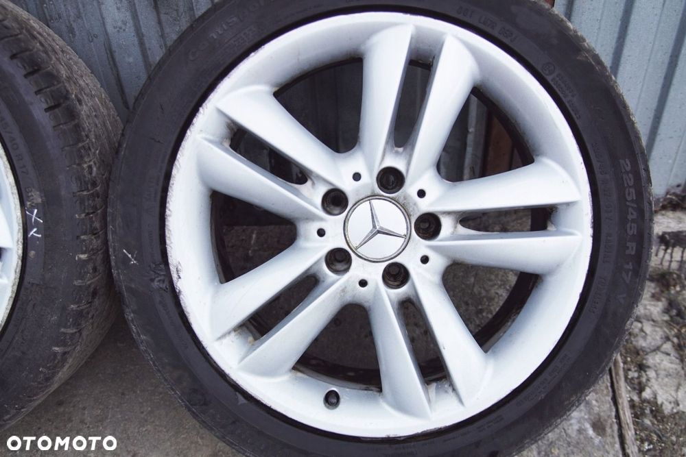 Felgi aluminiowe alufelgi komplet Mercedes CLK W209 7.5x17 ET36 A2094014102 - 16