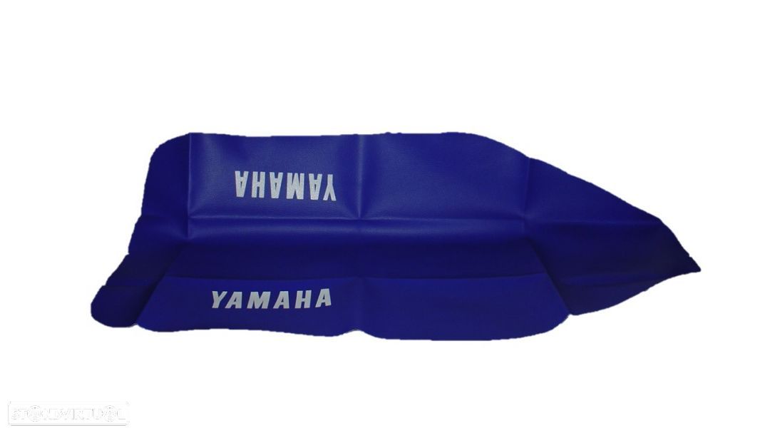 capa selim dt125r azul escuro antigo yamaha dt 125r / dtr 125 - 1