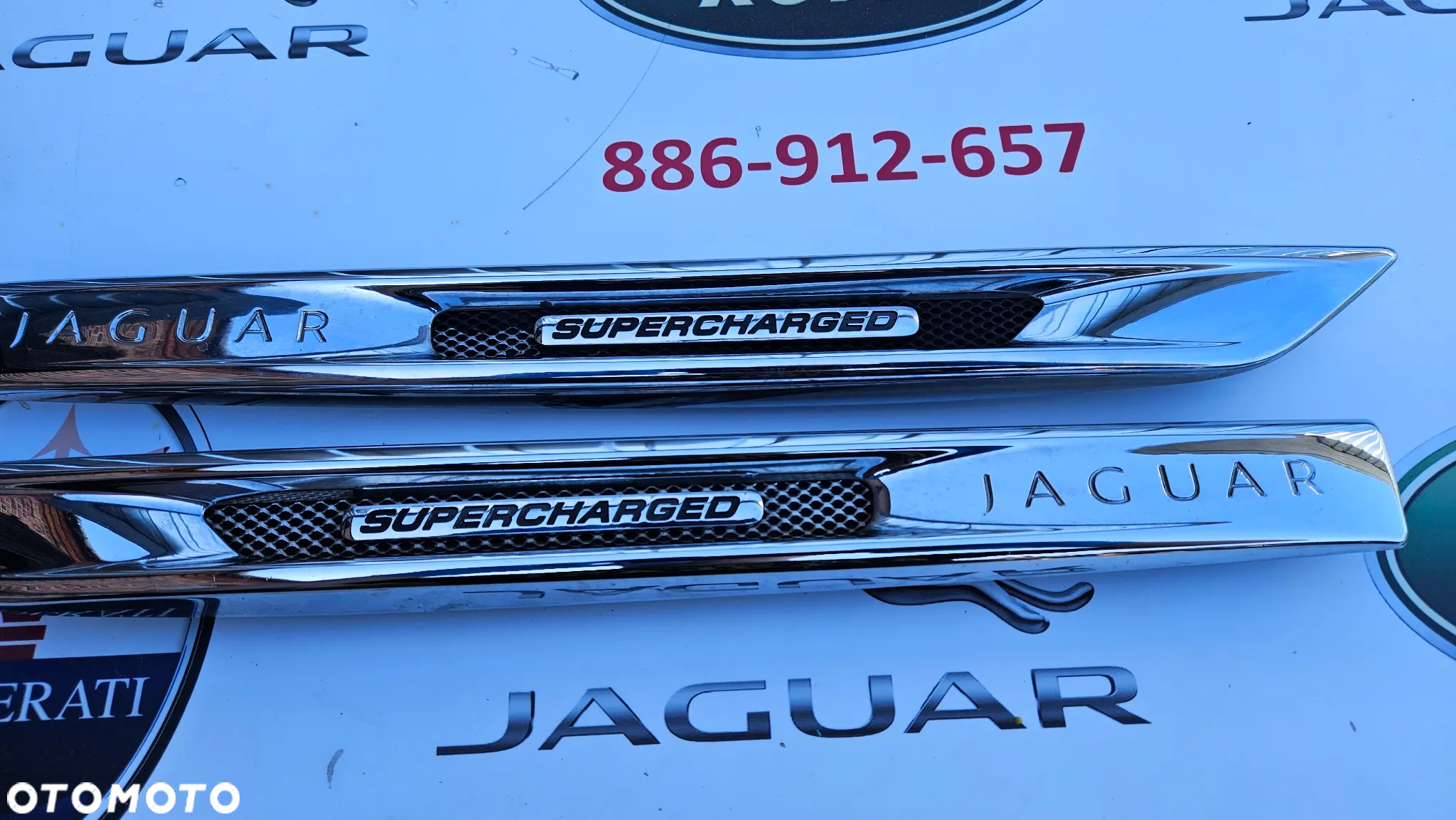 Jaguar XJ 351 Listwa Nakładka Listewka błotnika prawego lub lewego supercharged - 3