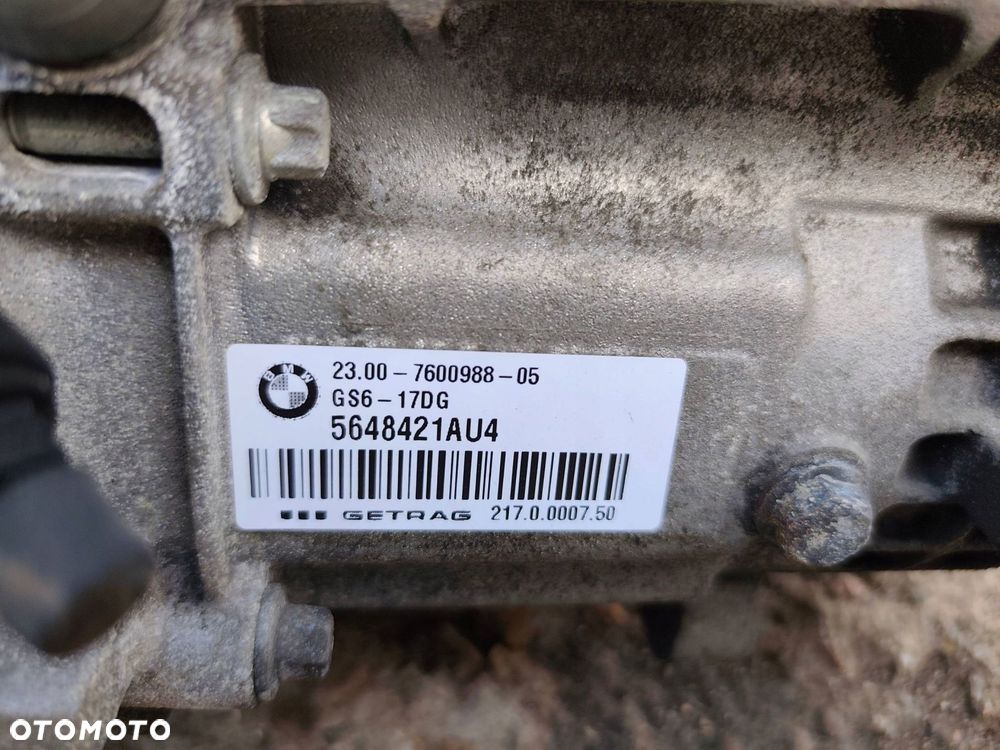 BMW F20 F30 SKRZYNIA BIEGÓW MANUAL N47D20C 1.8D 143KM - 4