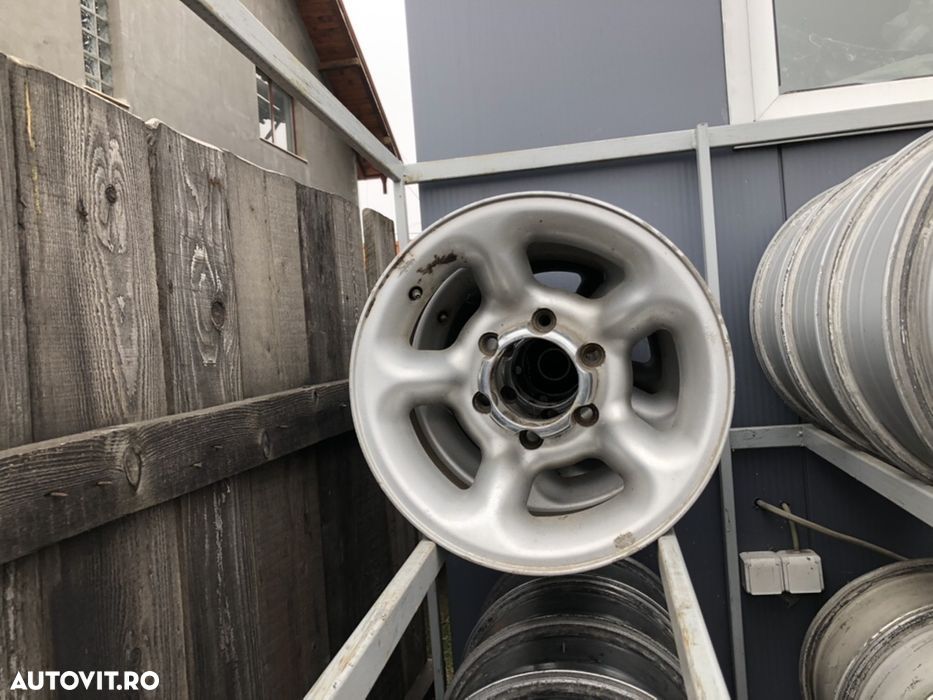 Jante r15 distanță între prezoane 6x1397 ET 0 toyota land Cruiser mitsubishi pajero l200 etc aliaj et bun 6 139 lj70 fj70 - 3