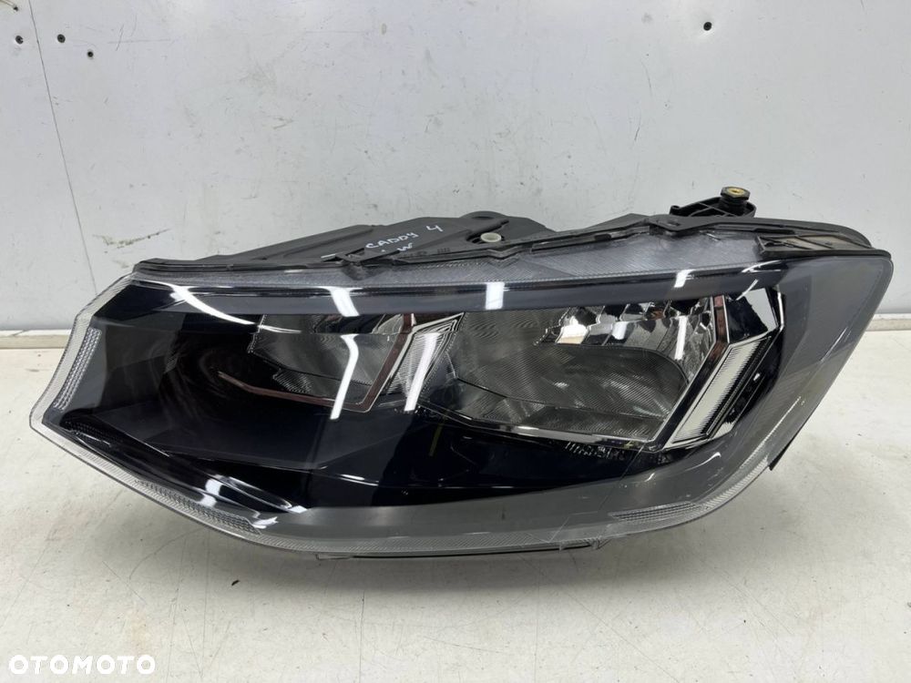Lampa reflektor VW Caddy 4 IV 2k8 20r.- LEWA przednia zwykła Europa oryginal lewy przód 2k8941005d - 1