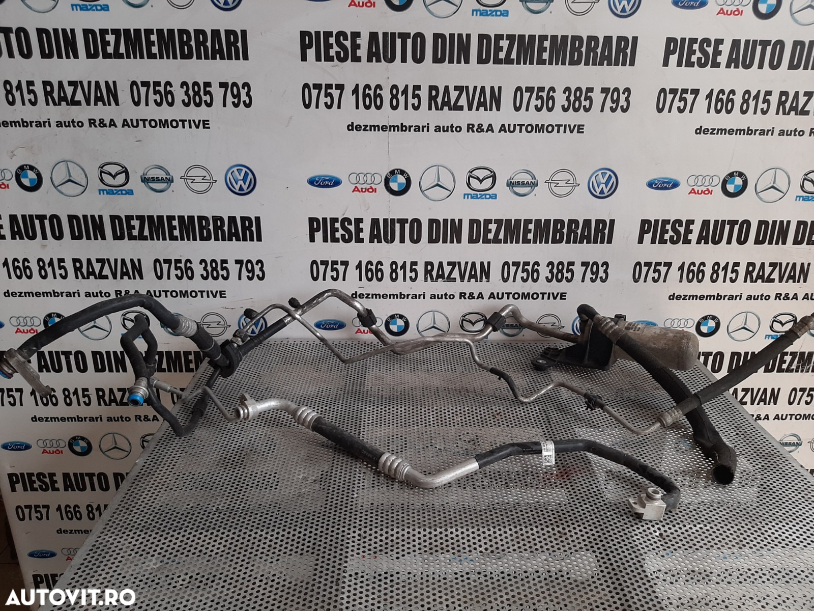 Conducta Furtun Clima Ac Audi A6 4F C6 2.7 3.0 Diesel An 2005-2009 Livram Oriunde In Tara - 2