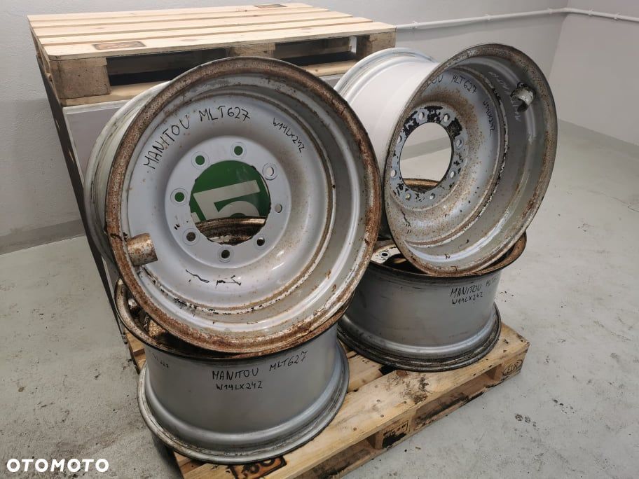 Felgi do Manitou MLT 627 {W14LX24} - 4